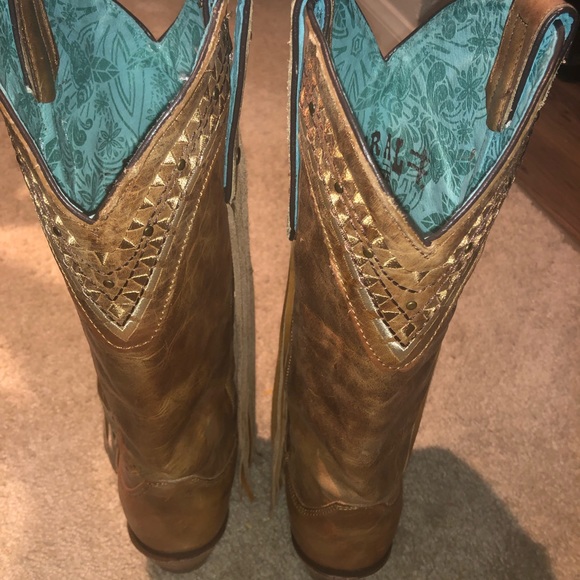 Corral genuine leather cowboy boots - Picture 3 of 3